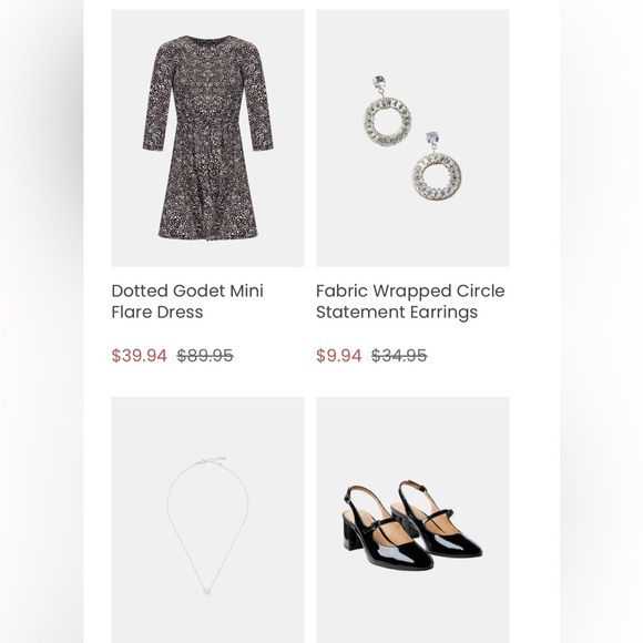 LOFT Dotted Godet Mini Flare Dress size XXL NWT - Picture 5 of 15